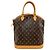 Borsa Tote Verticale Louis Vuitton Monogram Lockit Monogramma