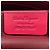 Borsa Salvatore Ferragamo Sofia Gancini Hardware Rosa Bordò - vista 7