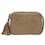 Chanel Vintage Diamond CC Camera Quilted Leather Small Beige