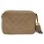 Chanel Vintage Diamond CC Camera Quilted Leather Small Beige - vista 2