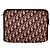 Clutch in pelle monogramma rosa Dior