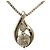 Autre Marque Collana in platino e diamanti Argento