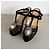 Charlotte Olympia Sandali in velluto con plateau Nero Beige - vista 4