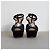 Charlotte Olympia Sandali in velluto con plateau Nero Beige - vista 7