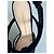 Charlotte Olympia Sandali in velluto con plateau Nero Beige - vista 8