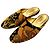 Dries Van Noten Mules Jacquard Floreale Multicolore D'oro