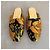 Dries Van Noten Mules Jacquard Floreale Multicolore D'oro - vista 4