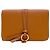 Chloé Chloe Alphabet Long Wallet Marrone