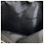 Borsa in nylon Burberry Check da donna Nero Beige - vista 7