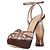 Sandali con plateau Charlotte Olympia Coca Cola Bottle Marrone