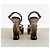 Sandali con plateau Charlotte Olympia Coca Cola Bottle Marrone - vista 4