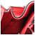 Borsa 2-Way Fendi Peekaboo Mini Rosso - vista 12