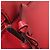 Borsa 2-Way Fendi Peekaboo Mini Rosso - vista 14