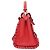 Borsa 2-Way Fendi Peekaboo Mini Rosso - vista 3