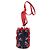 Borsa a tracolla 2-way Miu Miu con stampa di ciliegie Rosso Blu - vista 3