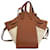 Borsa Hammock 2-Way Loewe Marrone Bianco  - vista 2