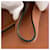 Borsa Hammock 2-Way Loewe Marrone Bianco  - vista 26