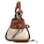 Borsa Hammock 2-Way Loewe Marrone Bianco  - vista 3