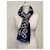 Chaîne d'ancre Hermès Naoussa Mégalo Cotton Scarf White Blue  - view 7