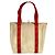 Borsa Tote Louis Vuitton Antigua Cabas MM Rosso Beige - vista 2