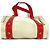 Borsa Tote Louis Vuitton Antigua Cabas MM Rosso Beige - vista 5