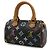 Borsa a mano Louis Vuitton Monogram Mini Speedy Nero - vista 3