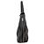 Borsa a tracolla Hobo in pelle di vitello Prada Nero - vista 3