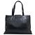 Bulgari Borsa in pelle nera Bvlgari Nero - vista 2