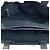 Bulgari Borsa in pelle nera Bvlgari Nero - vista 5