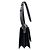 Borsa a tracolla lunga Salvatore Ferragamo Gancini Hardware Nero - vista 3