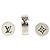 Orecchini a lobo in argento sterling 925 Louis Vuitton
