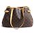 Borsa Tote Orizzontale Louis Vuitton Batignolles Marrone