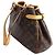 Borsa Tote Orizzontale Louis Vuitton Batignolles Marrone - vista 2
