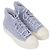 Converse High-Top Sneaker aus Shearling - Hellblau