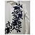 Camisa Dsquared2 de algodón blanco con bordados florales de lentejuelas negras - vista 2
