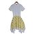 Abito estivo Kenzo a fiori bianco e giallo