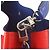 Néonoé Sac à bandoulière Louis Vuitton Epi Coquelicot Blue NeoNoe Rouge Bleu - vue 6