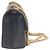 Chanel Vintage Mini Chain Shoulder Bag 2.55 in pelle di vitello matelassé Nero - vista 4