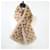 Sciarpa Tippet in visone Monogram Louis Vuitton Beige - vista 11