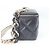 Borsa a tracolla Chanel in agnello nero - vista 2