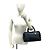 Borsa a mano in pelle Loewe Amazona 28 Anagram Logo Nero - vista 2