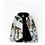 Giacca Burberry Map con Cappuccio Multicolore - vista 12