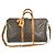 Borsa Louis Vuitton Monogram Keepall Bandoulière 45 Marrone Monogramma