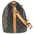 Borsa Louis Vuitton Monogram Keepall Bandoulière 45 Marrone Monogramma - vista 4