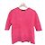 Autre Marque Drawer Kurzarm-Strick aus Kaschmir Pink