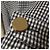 Autre Marque HAUTE Wool Rabbit Fur Check Pullover Knit Black White Beige - view 3