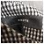 Autre Marque HAUTE Wool Rabbit Fur Check Pullover Knit Black White Beige - view 8