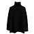 Autre Marque Jersey de cuello alto de alpaca C.T.plage Negro