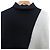 Autre Marque Zanone Woll-Rollkragen-Strickpullover Braun Marineblau - Ansicht 3