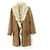 Autre Marque Abrigo de shearling ESTNATION Castaño